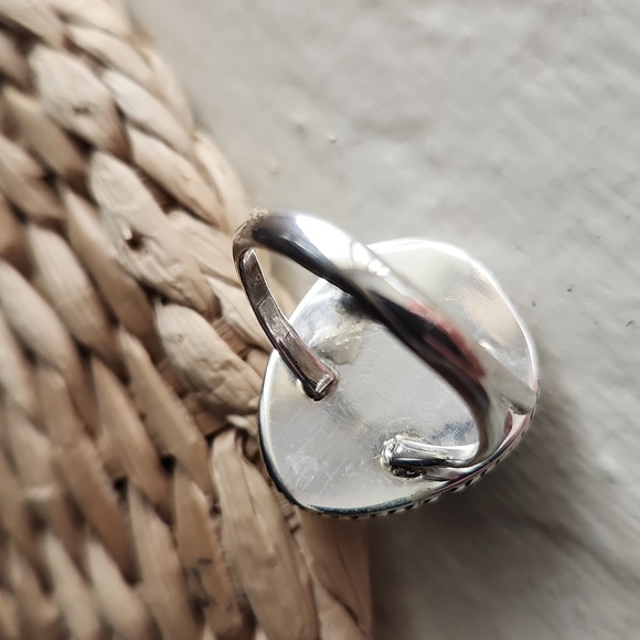 Stunning NWOT Native American Navajo Turquoise & Sterling Ring 💍 💙💚 - Picture 7 of 13